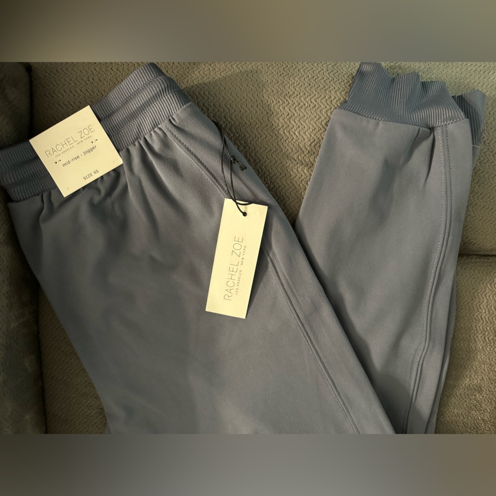 Rachel Zoe NWT Women’s Mid Rise Jogger Slate Blue Size XS “Comfort”